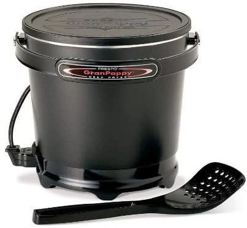 1500 W Non-Stick Gray Deep Fryer Y871