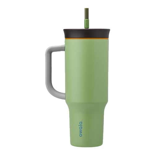 40 oz Stainless Steel Insulated Travel Tumbler with Lid and Straw L169