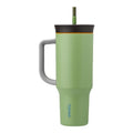 40 oz Stainless Steel Insulated Travel Tumbler with Lid and Straw L169