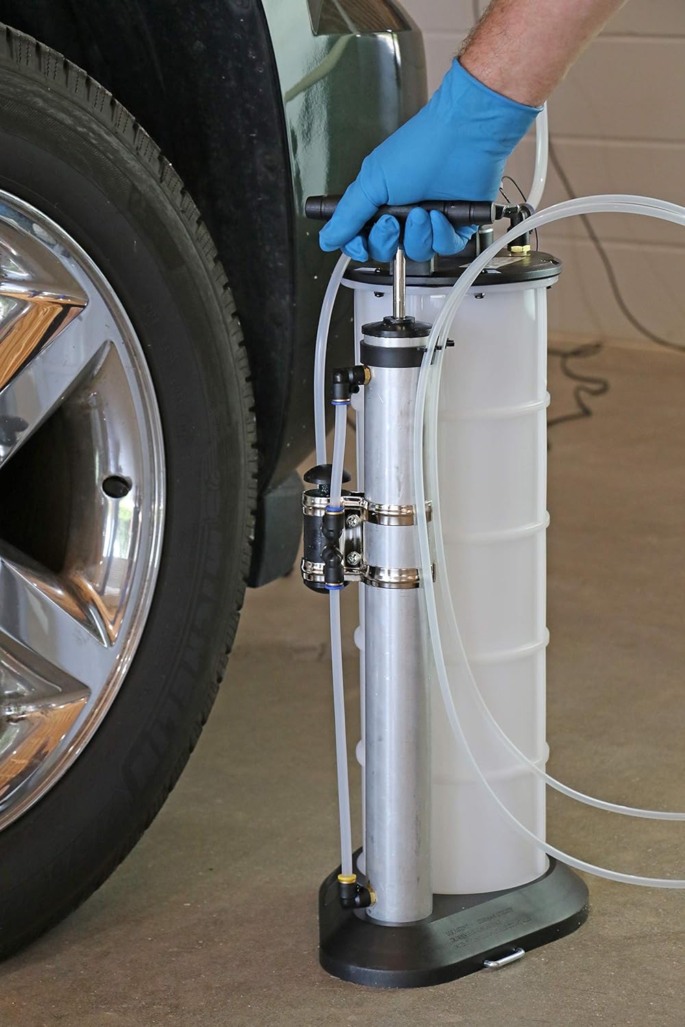 Manual Fluid Evacuator with 2.3 Gallon Reservoir C480649