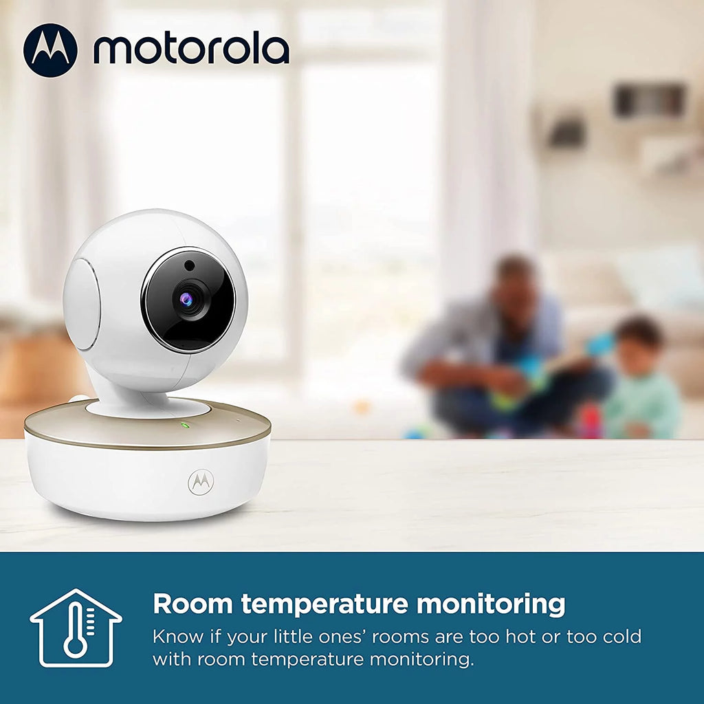 Video Baby Monitor with 5" Color Screen and 2 Remote Cameras K1755