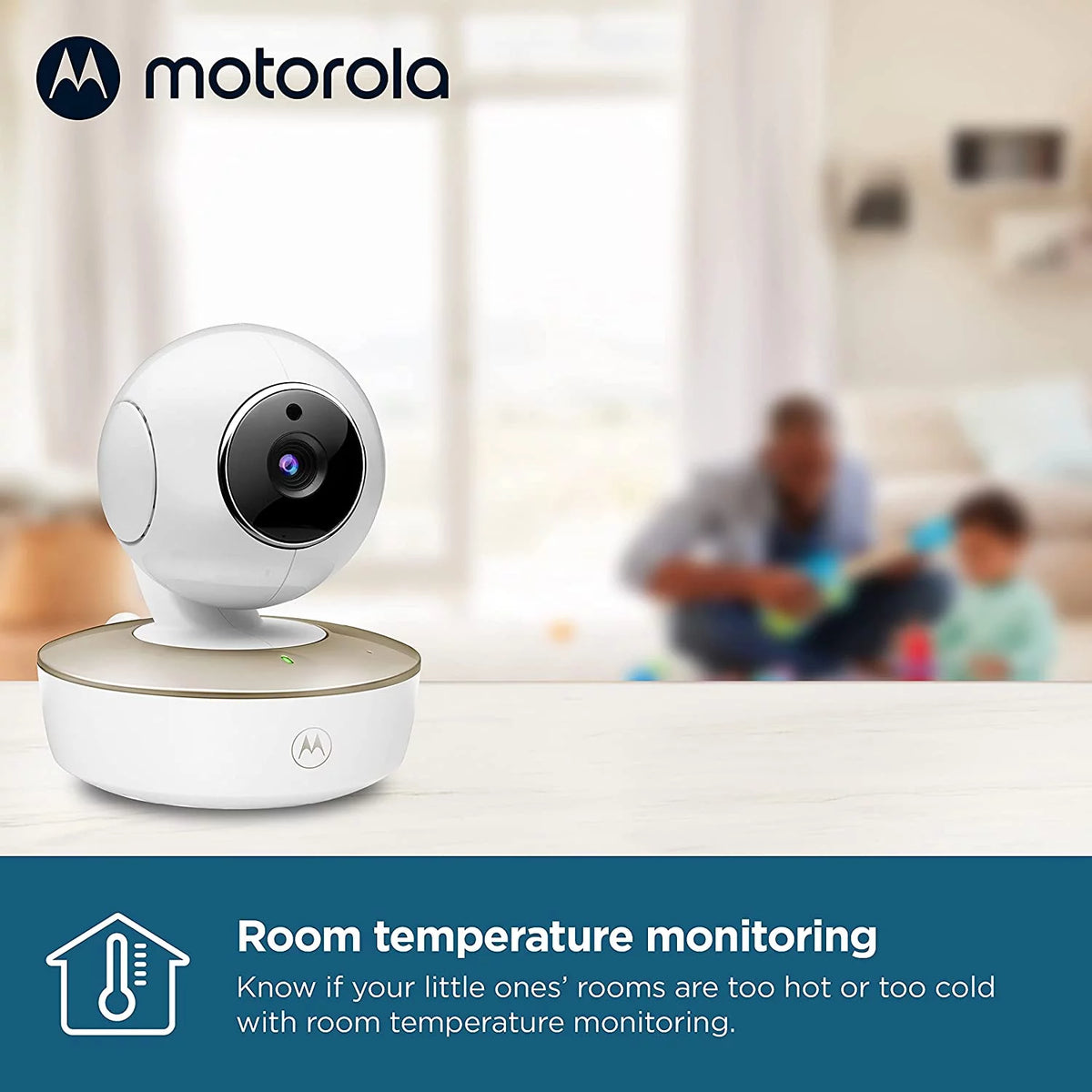 Video Baby Monitor with 5" Color Screen and 2 Remote Cameras K1755