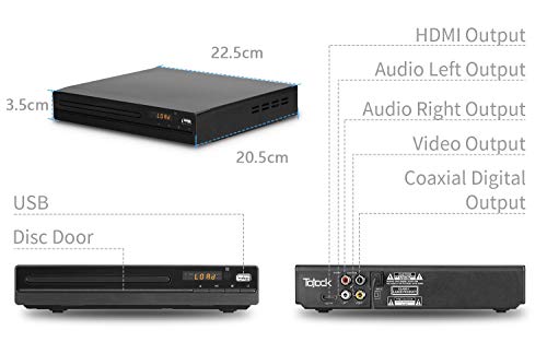 DVD Player with HDMI and USB 2.0 X472993