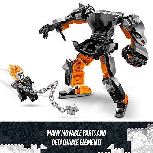 LEGO Marvel Ghost Rider Mech & Bike 76245, Buildable Motorbike Toy with Movable Action Figure F768922