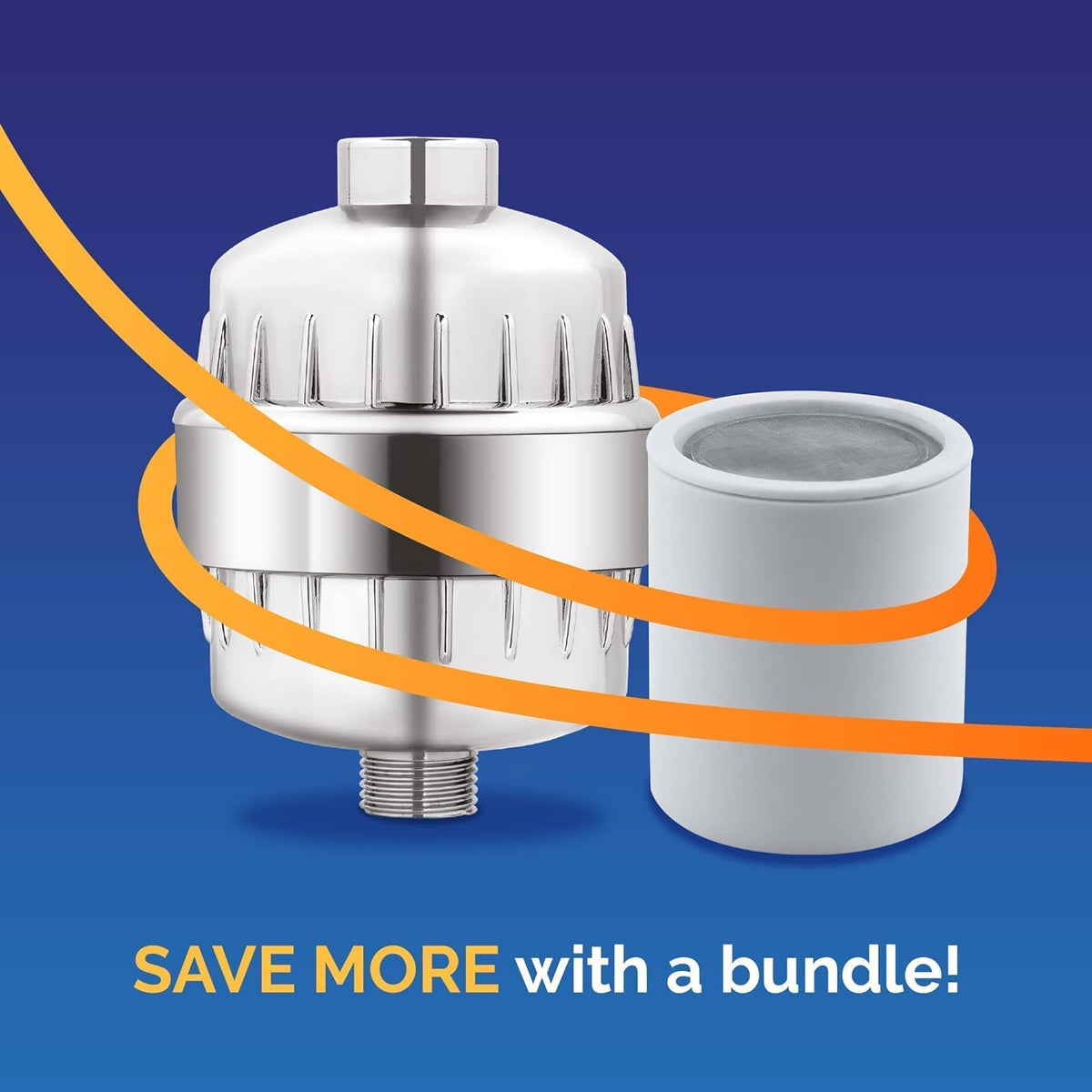 Shower Filter with 2 Filter Cartridges Z829
