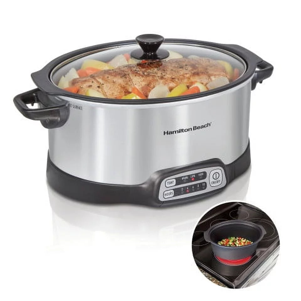 6 Quart Programmable Slow Cooker B70925