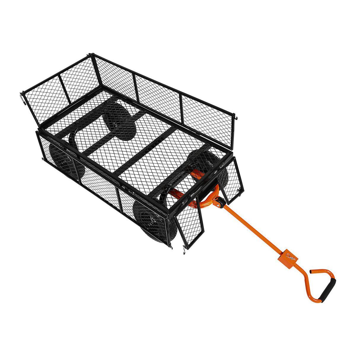 Steel Utility Cart with Removable Sides J816