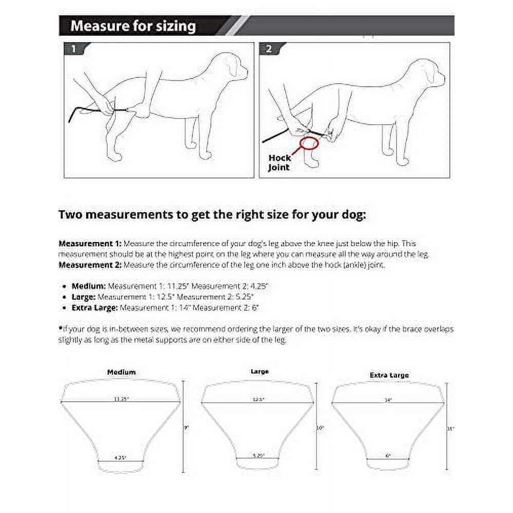 Metal Hinged Knee Brace for Dogs S644692