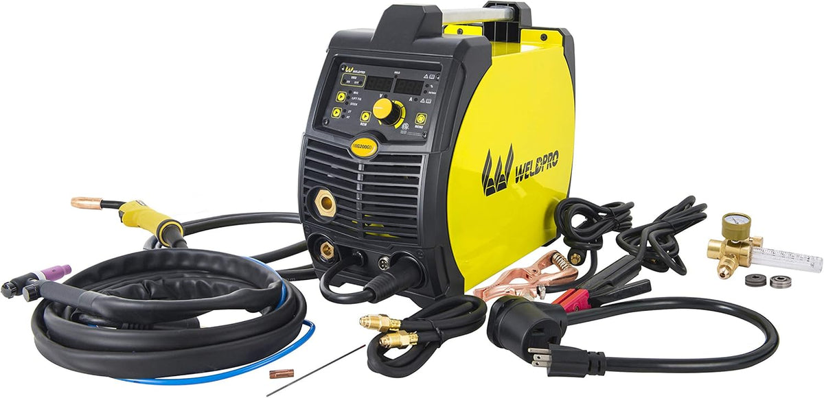 200 Amp Inverter Multi Process Welder Dual Voltage 220V/110V Mig Tig Arc Stick 3 in 1 Welding Machine X37227