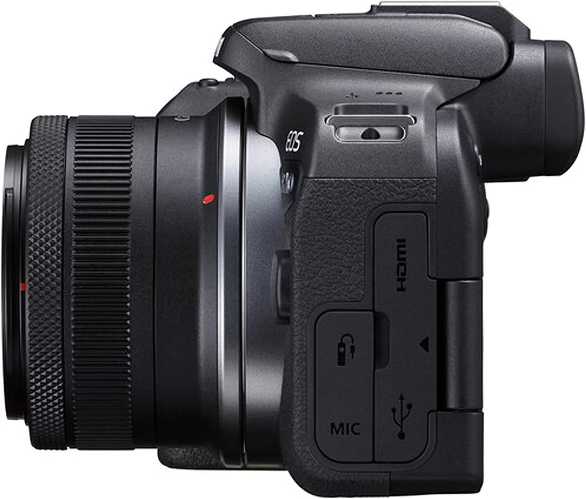 Mirrorless Digital Camera with 18-45mm Lens + 75-300mm Lens + 420-800mm Lens + 128GB Memory + Case + Tripod M2110
