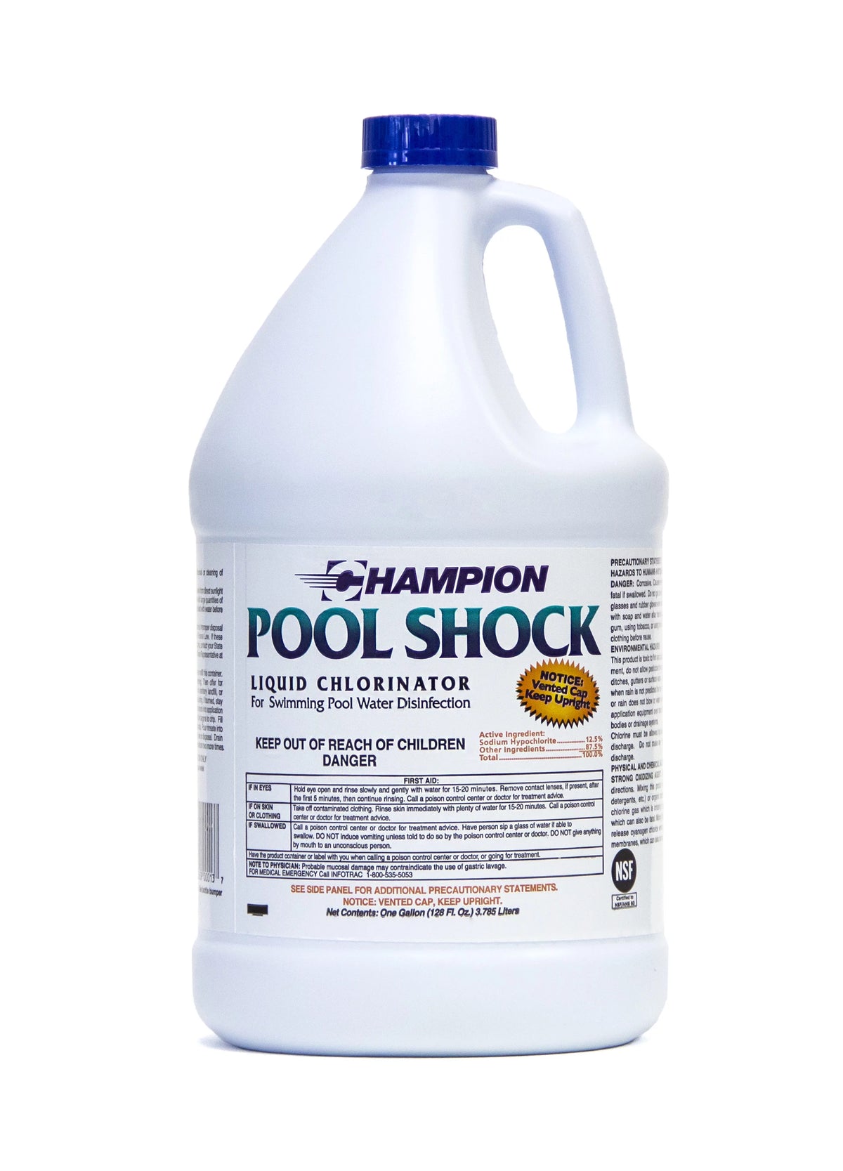 12.5% Sodium Hypochlorite Liquid Chlorine Pool Shock W7172