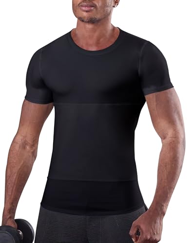 Mens Slimming Compression Shirt V9649