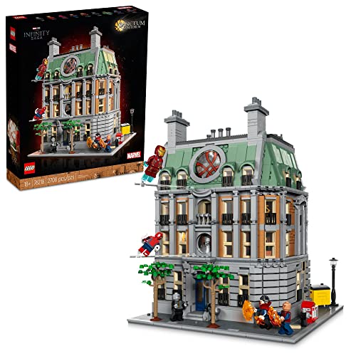 3-Story Modular Building Set with 9 Minifigures D674