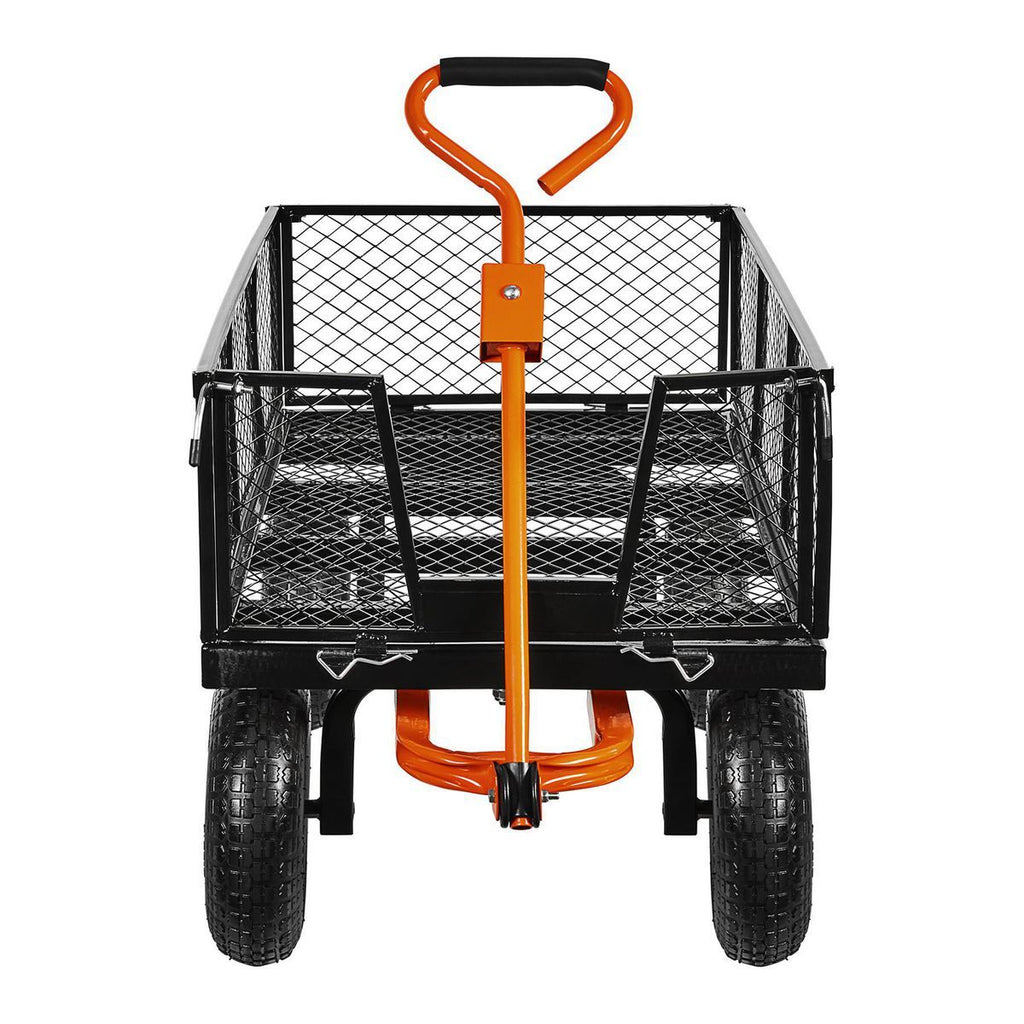 Steel Utility Cart with Removable Sides J816