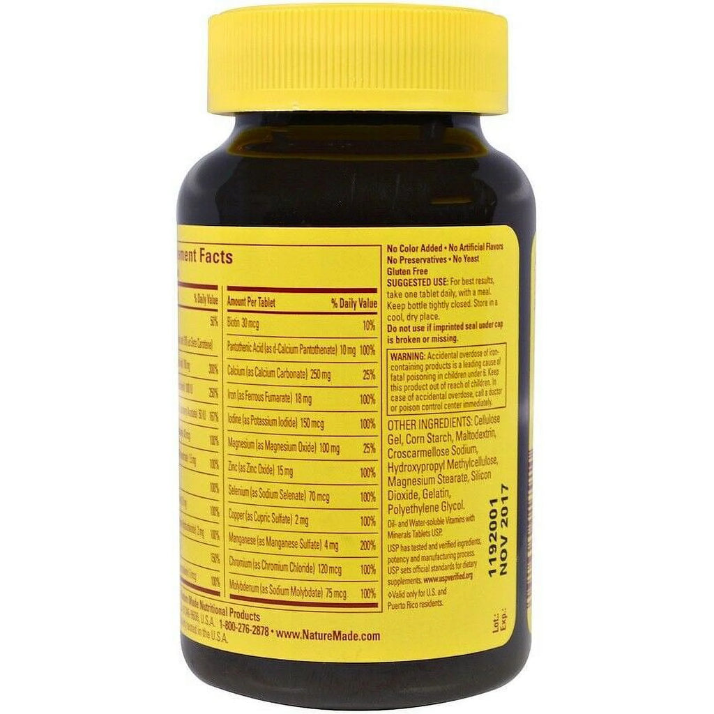 90ct 3-Pack Dietary Supplement Tablets with Iron & Calcium D3 T45338
