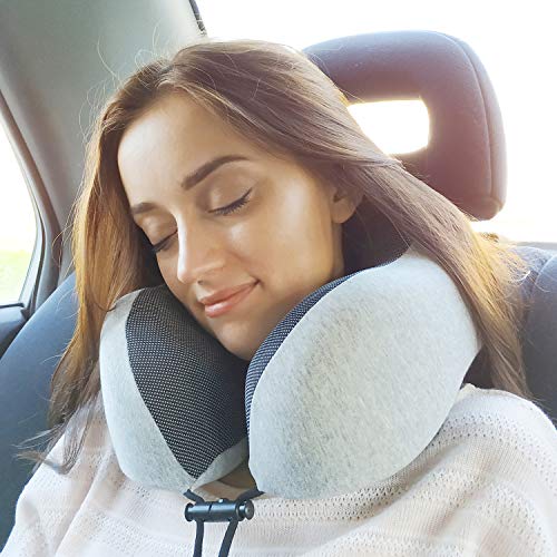 100% Pure Memory Foam Travel Neck Pillow E13573