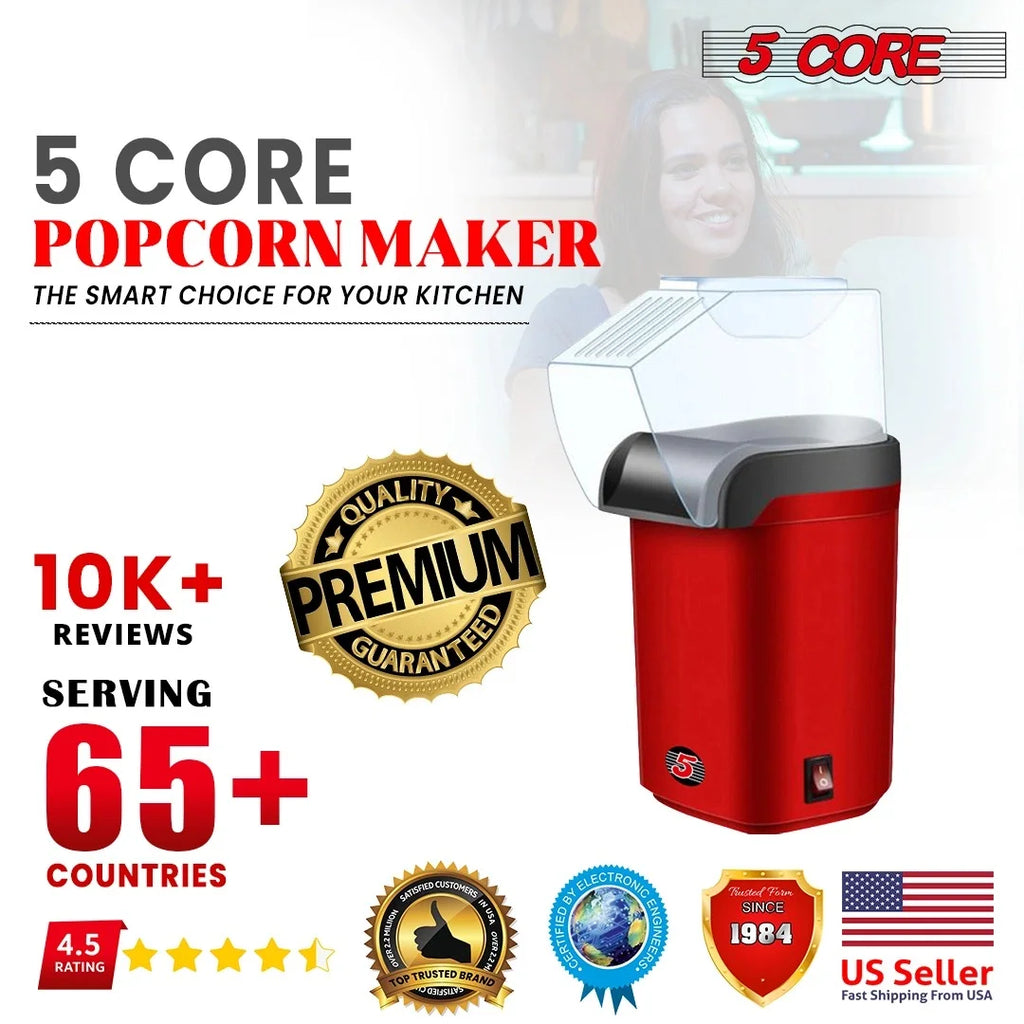 Red Hot Air Popcorn Machine Popper R913475
