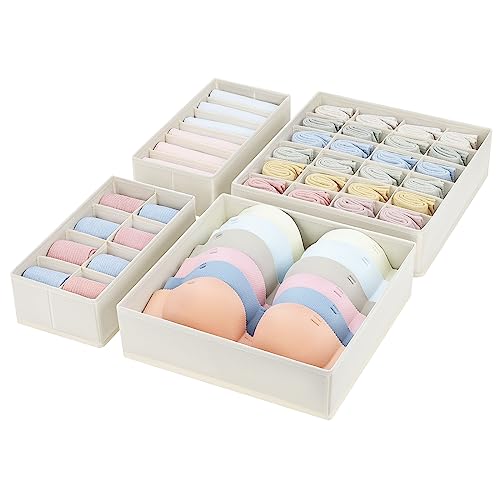 Black Set of 4 Drawer Organizer K383036