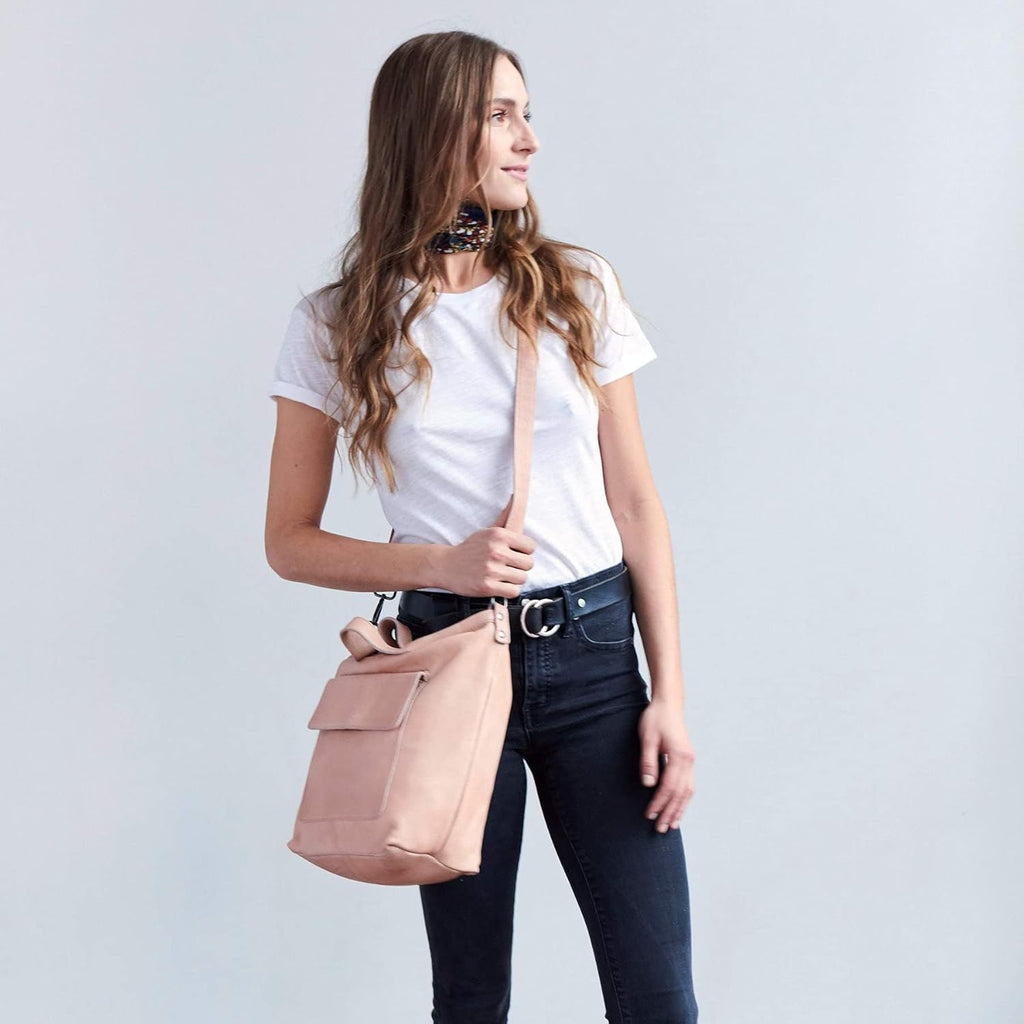 Brown Leather Tote Bag B298346