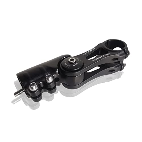 130 Degree Adjustable Bicycle Stem 75mm 90mm 130mm Handlebar Stem Riser for 31.8mm Handlebars J302321