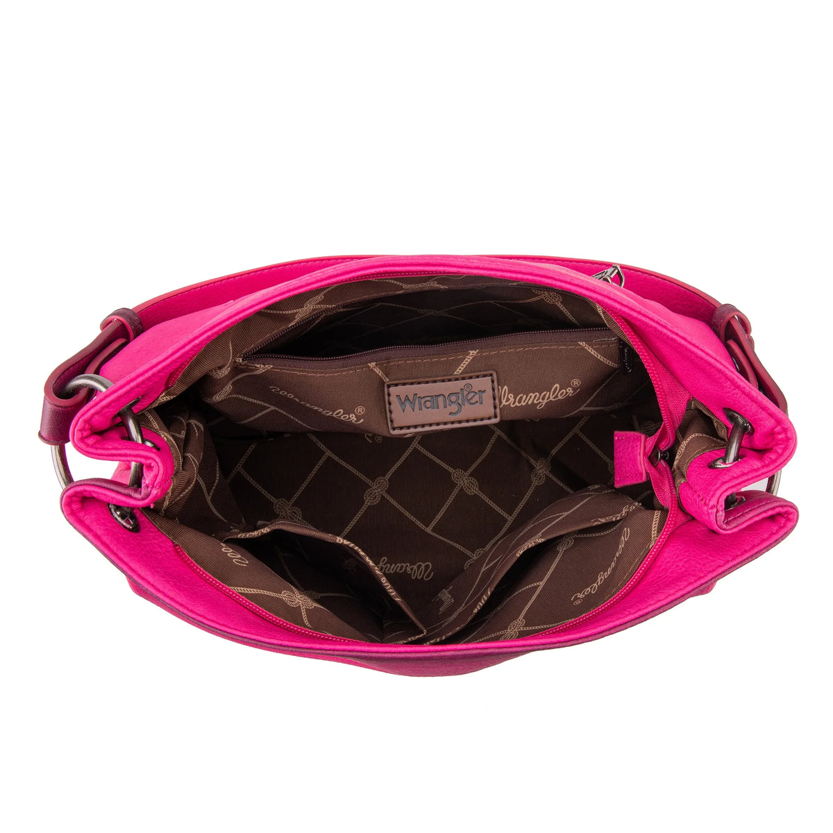 Distressed-Hot Pink Leather Tote Bag J82943
