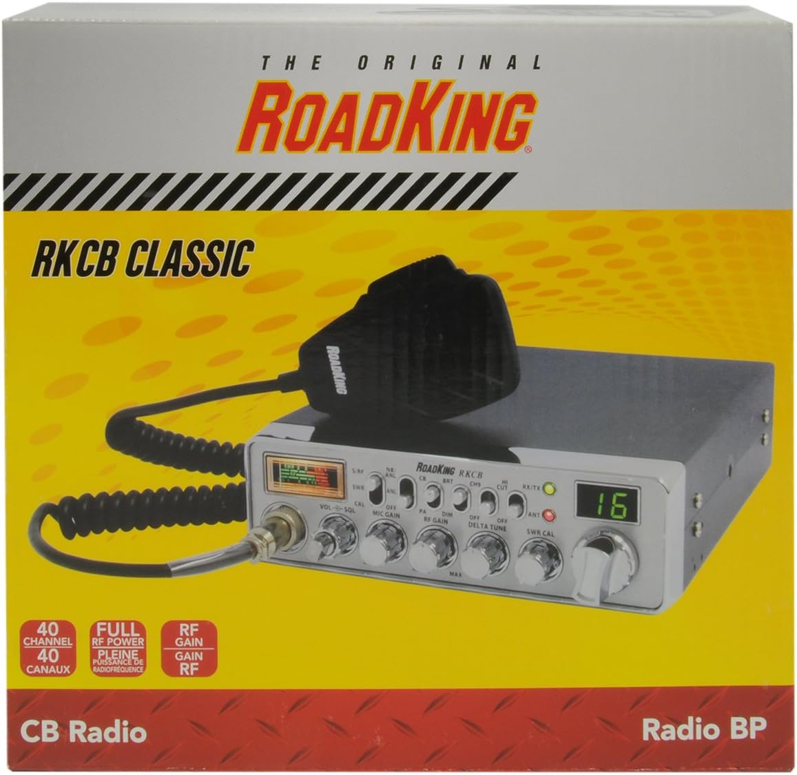 40 Channel CB Radio with Digital Display and SWR Meter K656