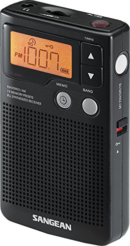 Black Portable HD Radio N744