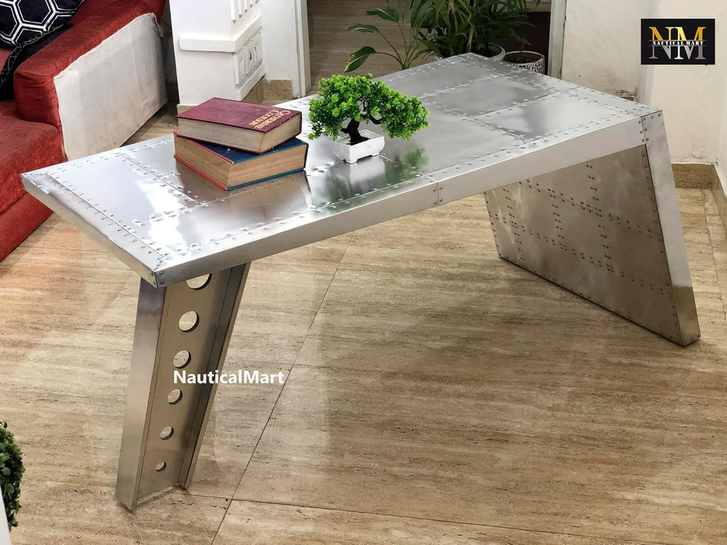 Silver Aluminum Desk I618047