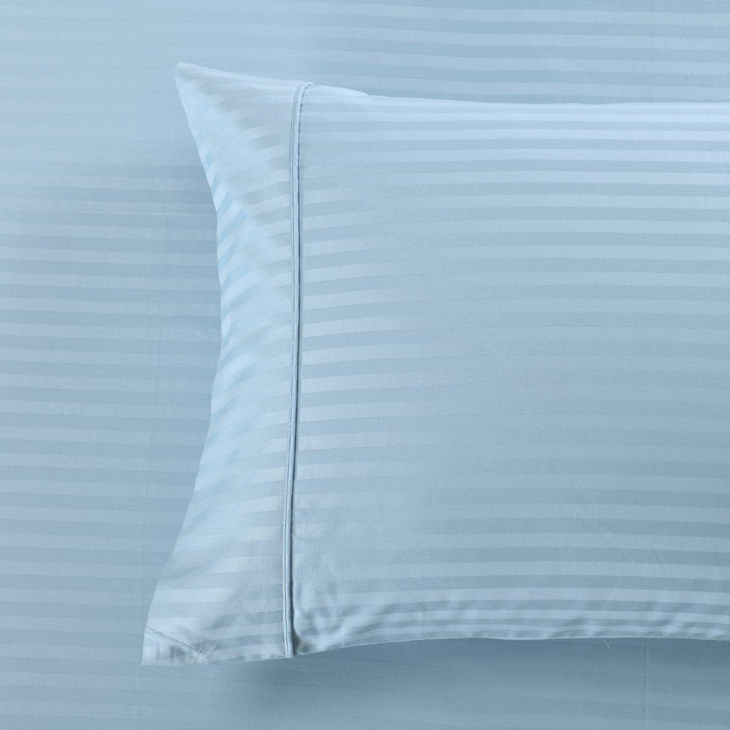 Damask Stripe 600 Thread Count Pillowcases (Pair)