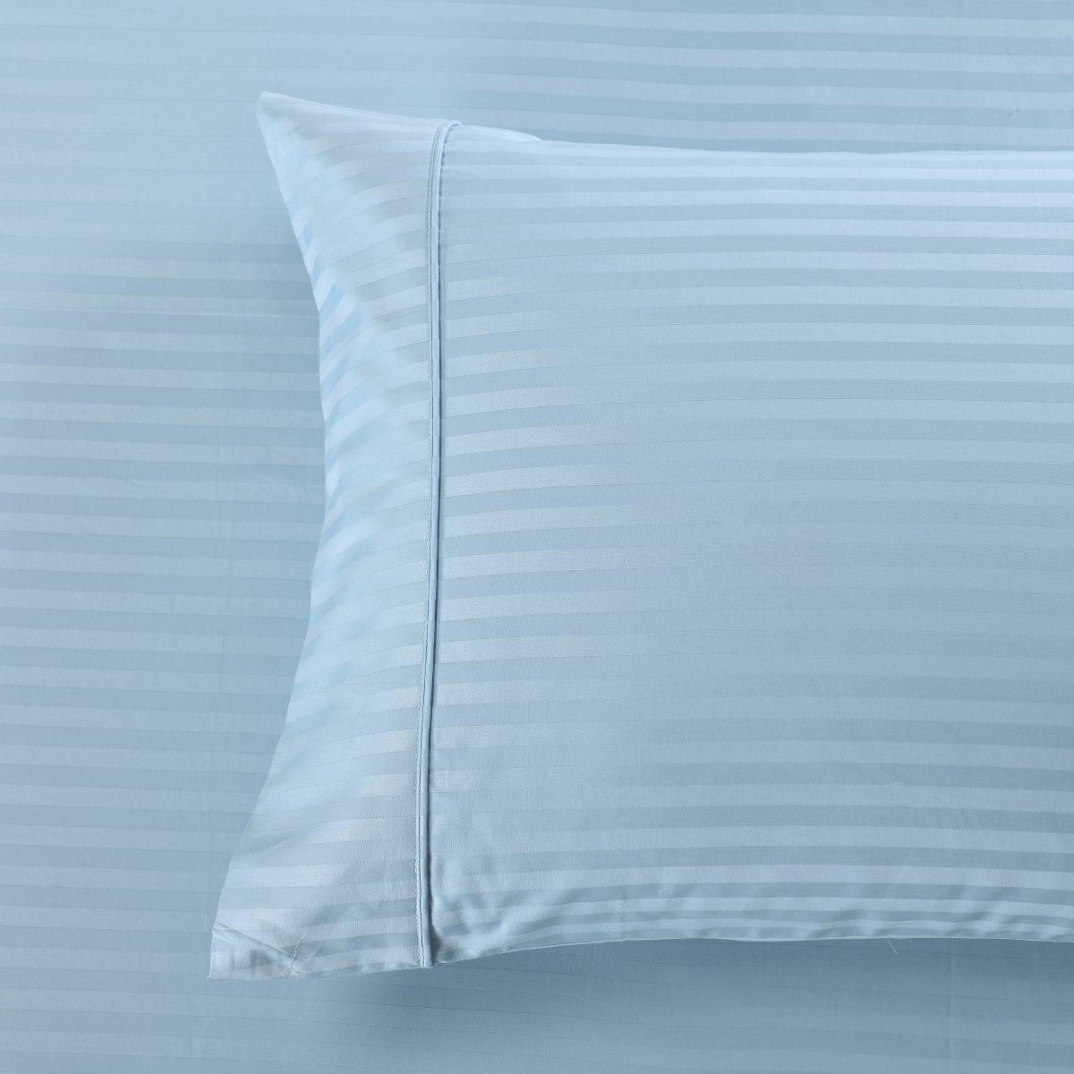 Damask Stripe 600 Thread Count Pillowcases (Pair)