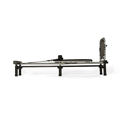 Black Pilates Reformer Workout Machine S5475