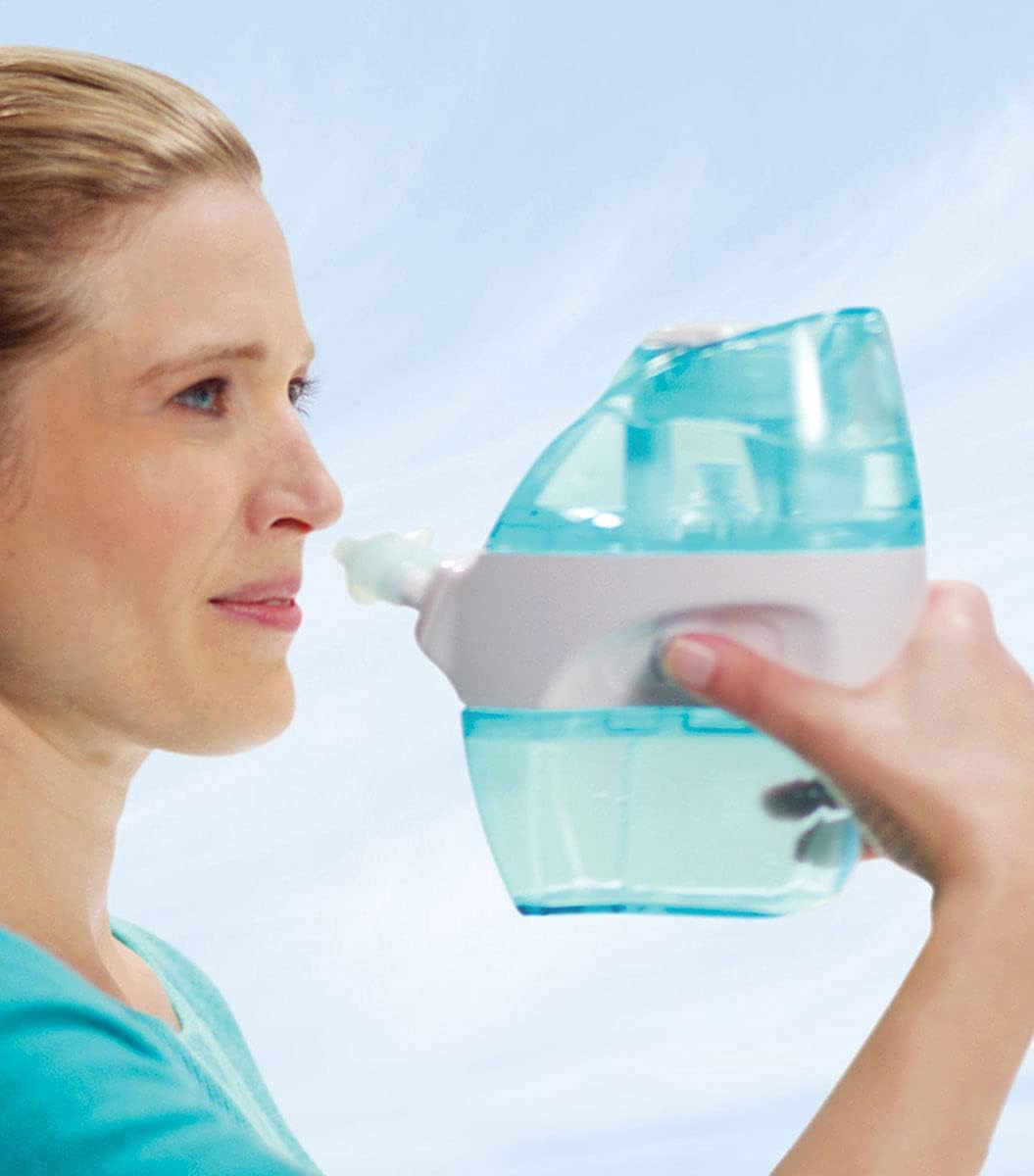 Nasal Irrigation System with 30 SaltPods and Travel Case D562921
