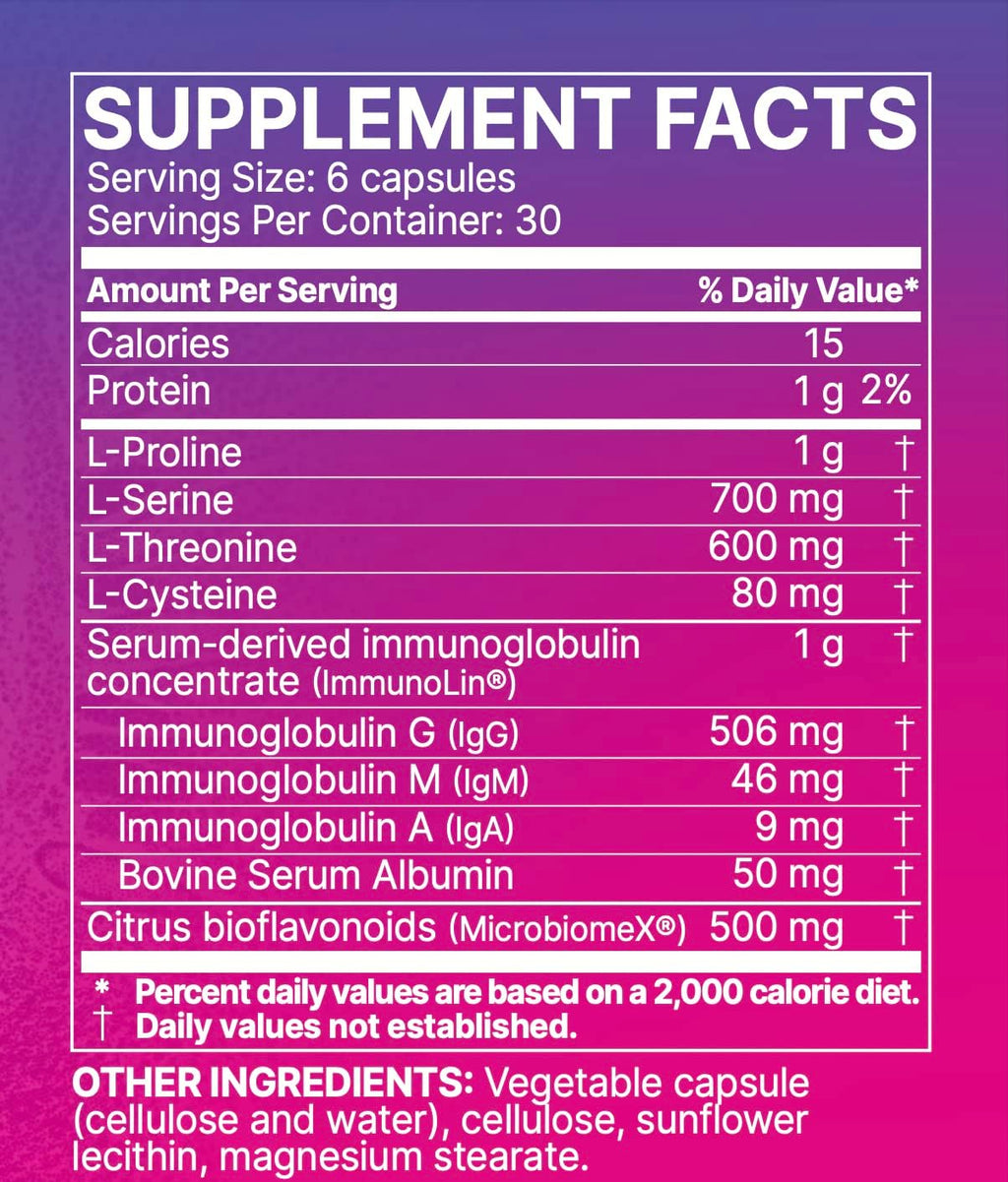 60 Capsules Spore-Based Probiotic and 5.5oz Powder Supplement Bundle J525