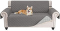 Oversized Sofa Slipcover Dark Grey Light Grey V224
