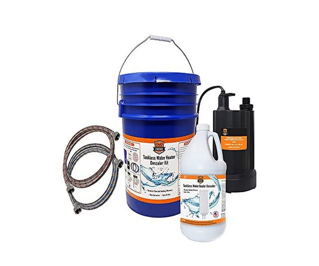 Tankless Water Heater Descaler Kit 128 fl oz Solution W482717