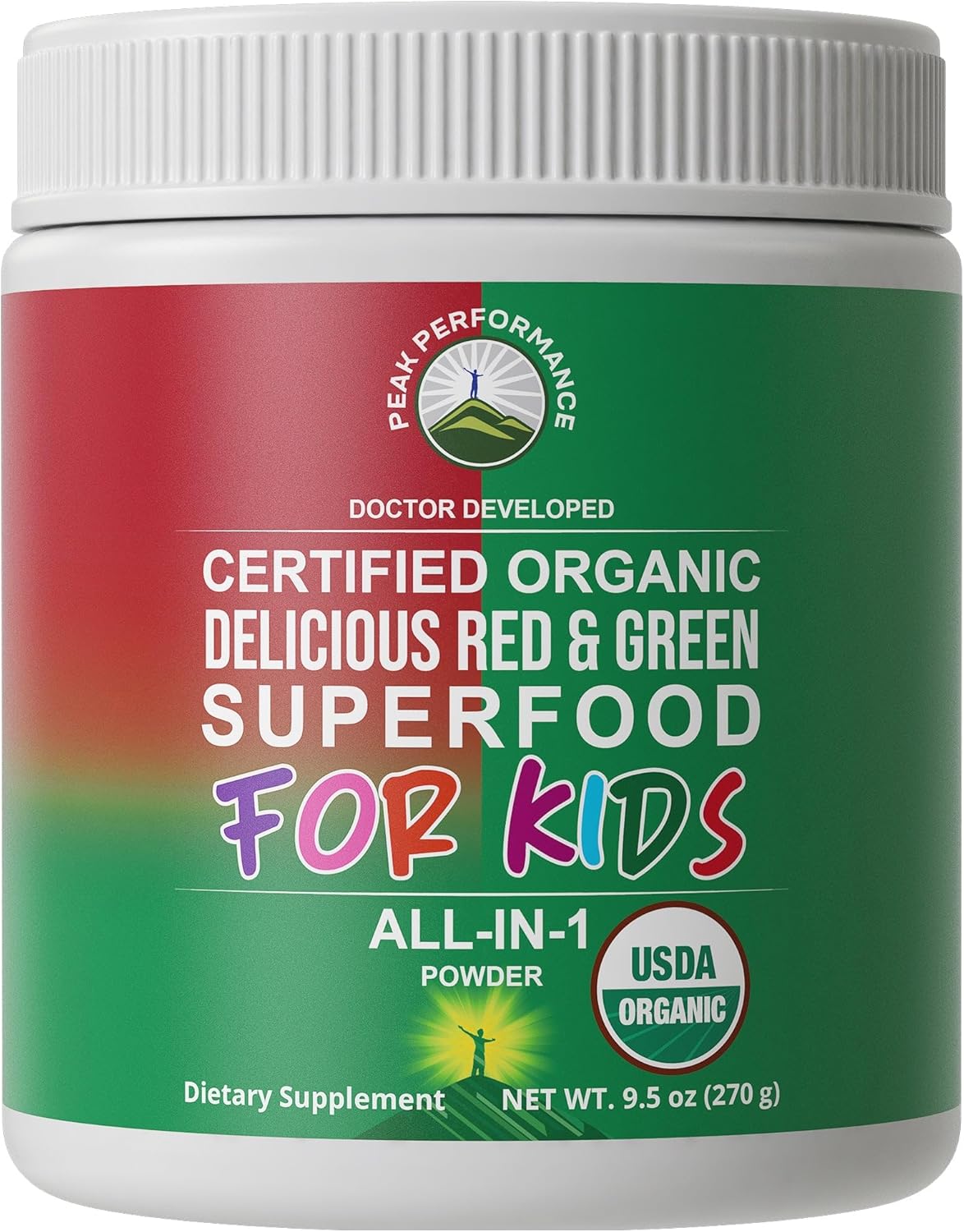 Organic Vegan Superfood Powder with 25+ Fruits and Vegetables X458791