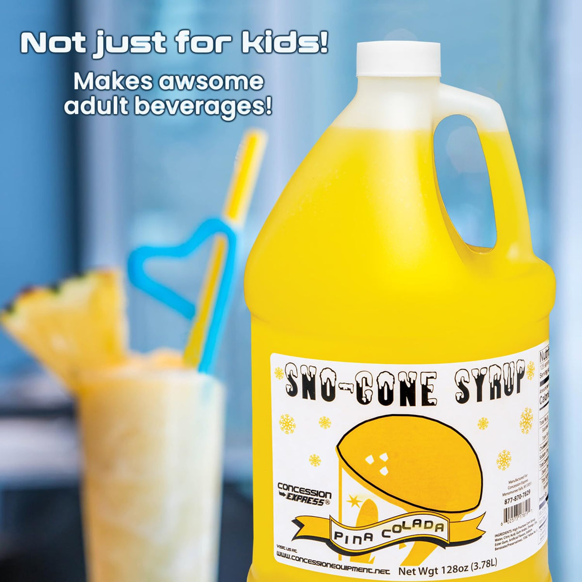 4/128oz Gallons Sno-Cone Syrup W88404