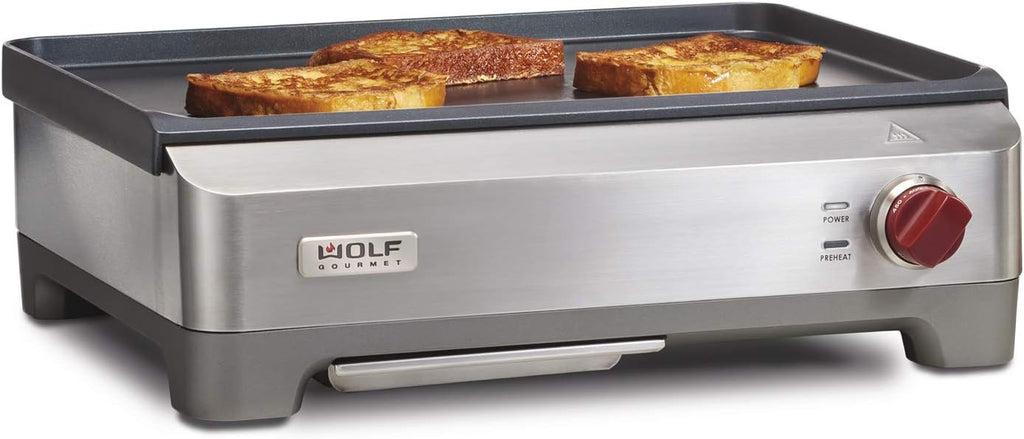 Nonstick Electric Griddle with Stainless Steel Q31713