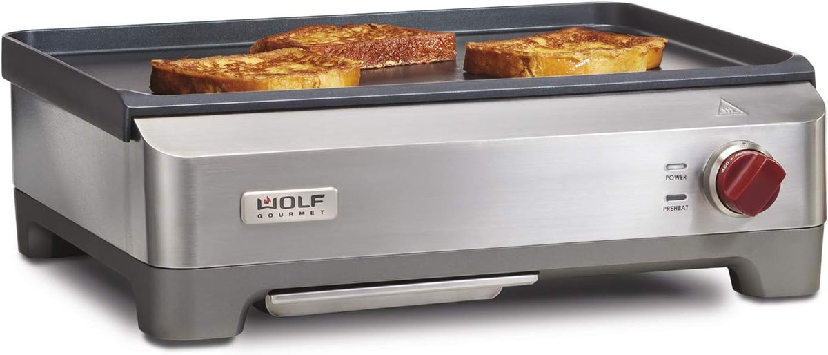 Nonstick Electric Griddle with Stainless Steel Q31713
