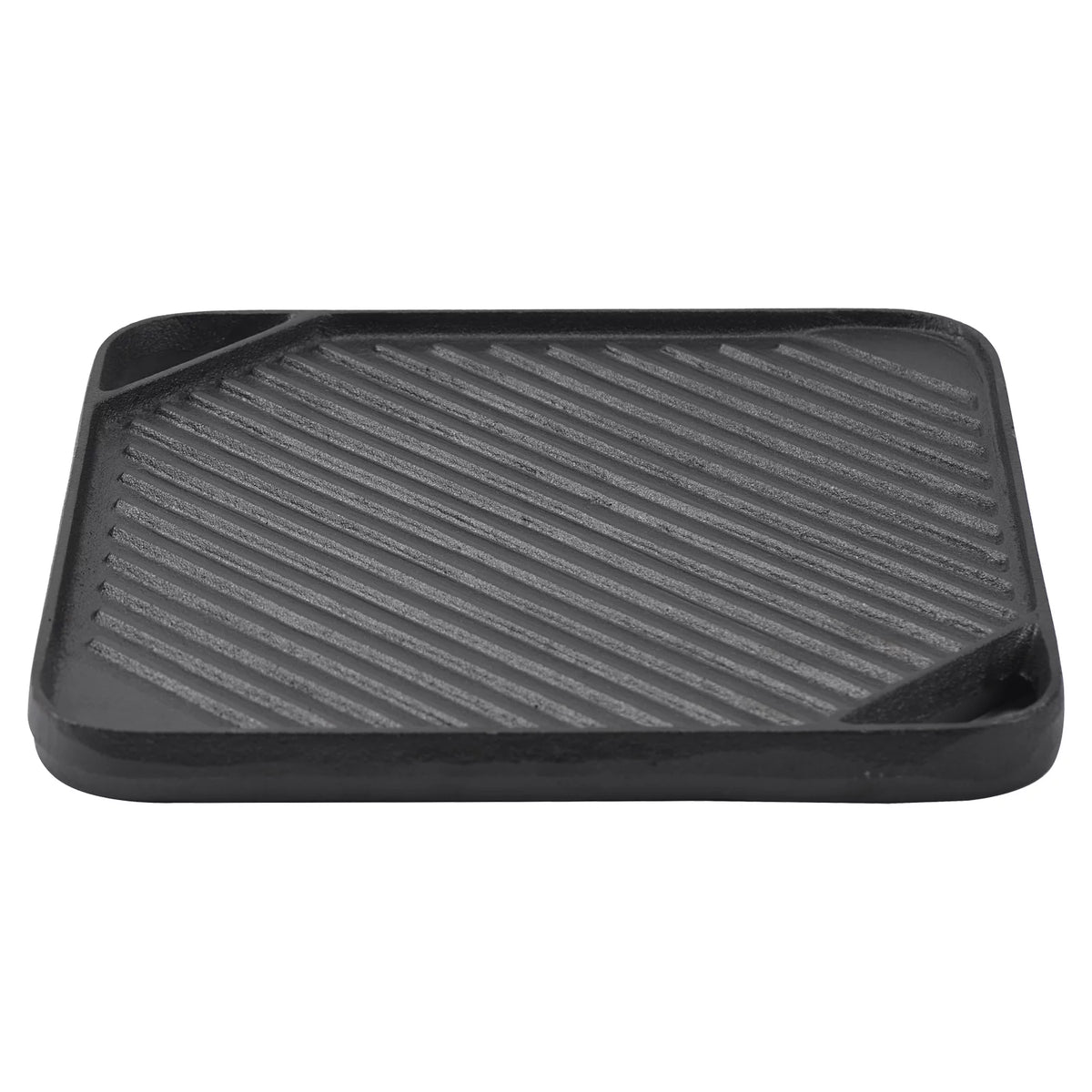 10.4" Square Pre-seasoned Cast Iron Reversible Grill Griddle C789914