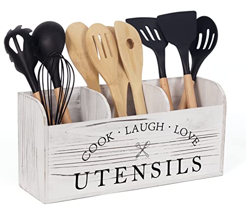 Wooden Utensil Holder G8378