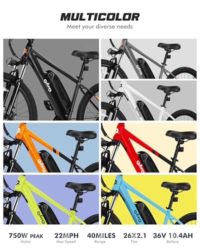 21-Speed Lightweight Electric Mountain Bike with 375Wh Removable Battery F691473