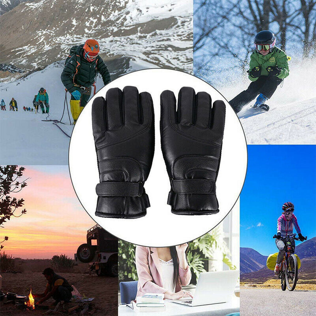 USB 3 Mode Heated Waterproof Touchscreen Gloves H996