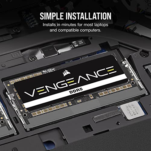 16GB DDR5 4800MHz CL40 SODIMM RAM I517