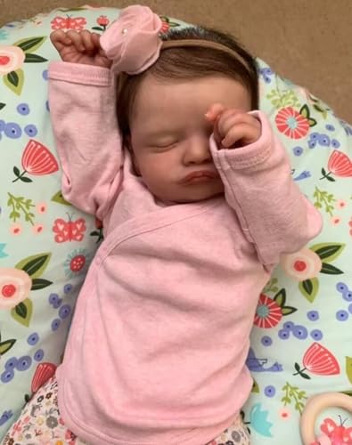 18 Inch Handmade Lifelike Reborn Baby Doll with Gift Box W715