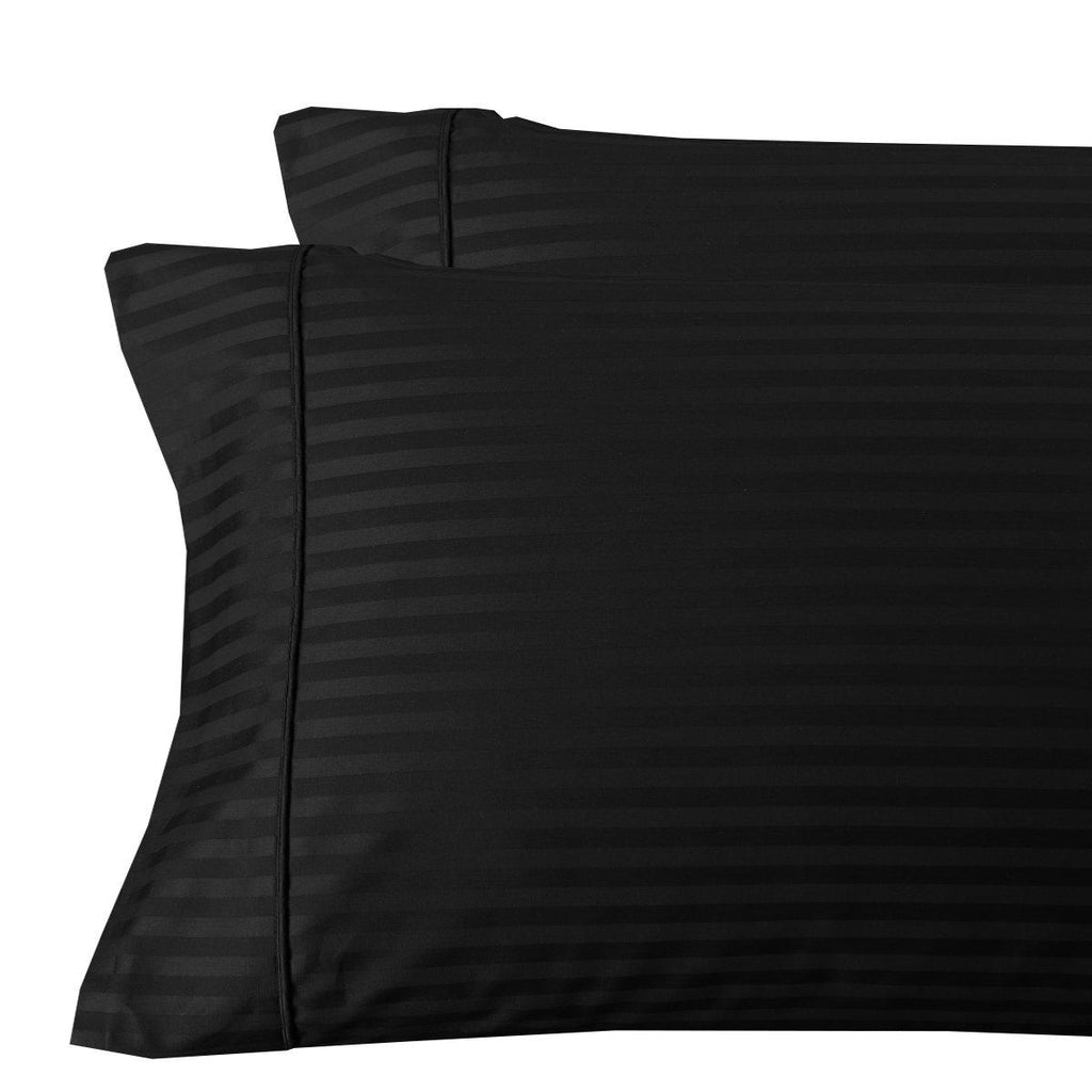 Damask Stripe 300 Thread Count Pillowcases