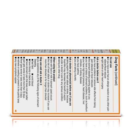 200mg Ibuprofen Caplets, 100 Count D977