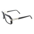 Matte Black Silver Eyeglasses L478294