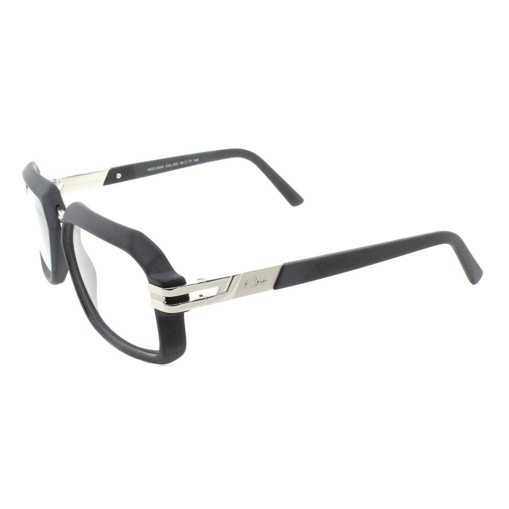 Matte Black Silver Eyeglasses L478294