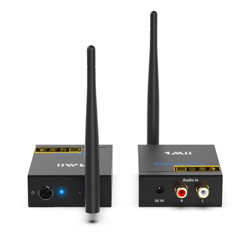 2.4Ghz Wireless Audio Transmitter Receiver with RCA Out/Input Y191